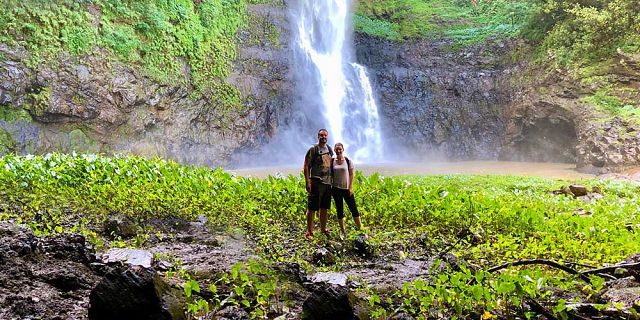 Chamarel waterfall hiking trip (1)